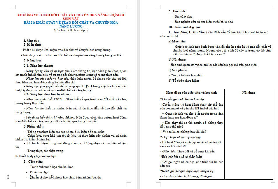 PowerPoint KHTN 7 Bài 21 