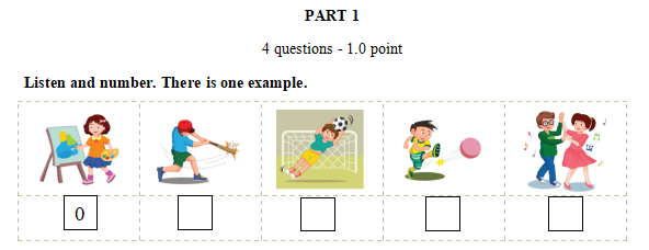 Đề thi học kì 2 i-Learn Smart Start 3