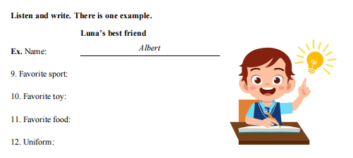 Đề thi học kì 2 i-Learn Smart Start 3