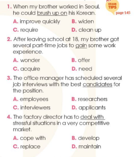 Tiếng Anh 12 Global Success Review 4 Language