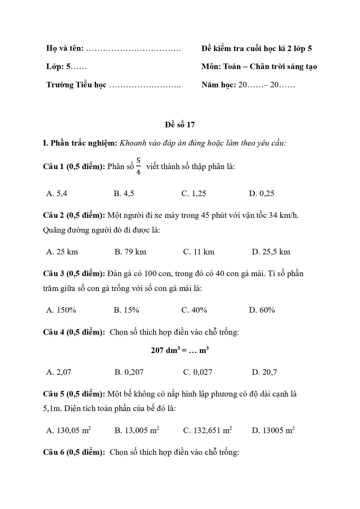 de thi toan 5 cuoi ki 2 sach ctst de 17 page 0001*700230