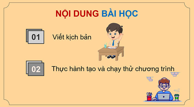 PowerPoint Tin học 5 Từ kịch bản đến chương trình