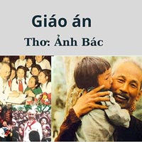 Giáo án: Thơ ‘Ảnh Bác’