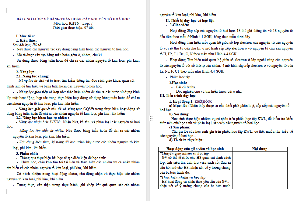 PowerPoint KHTN 7 Bài 4 Kết nối tri thức