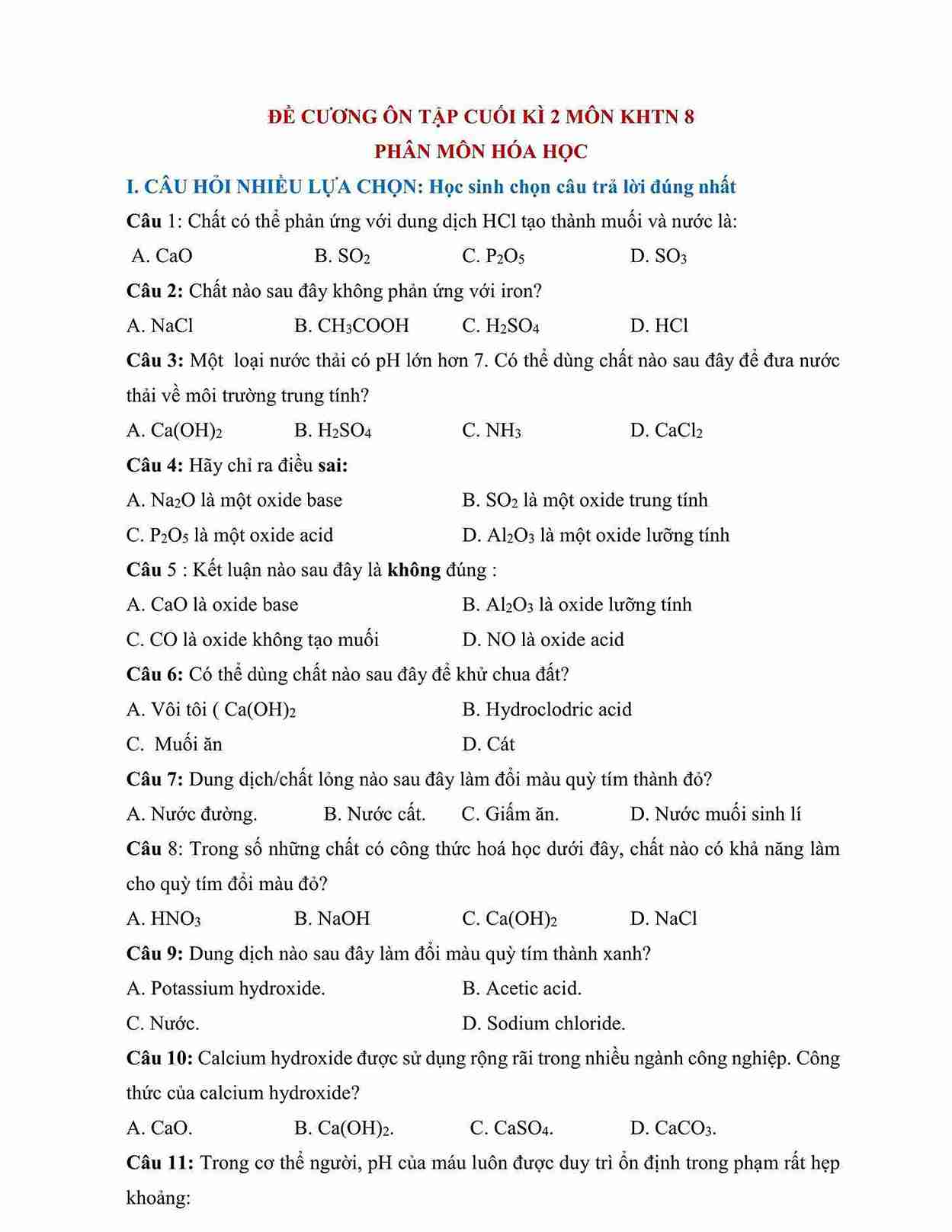 de cuong on tap hoc ki 2 mon khtn 8 phan mon hoa hoc hinh anh 0 1*702325