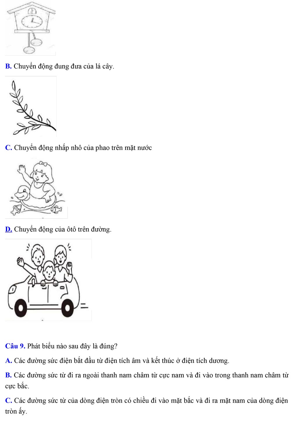 Đề thi thử tốt nghiệp môn Vật lý