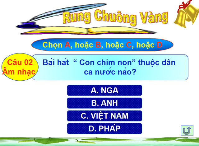 PowerPoint Rung chuông vàng lớp 4