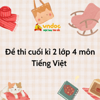 Đề thi Tiếng Việt cuối kì 2 lớp 4 sách Cánh Diều - Đề 3