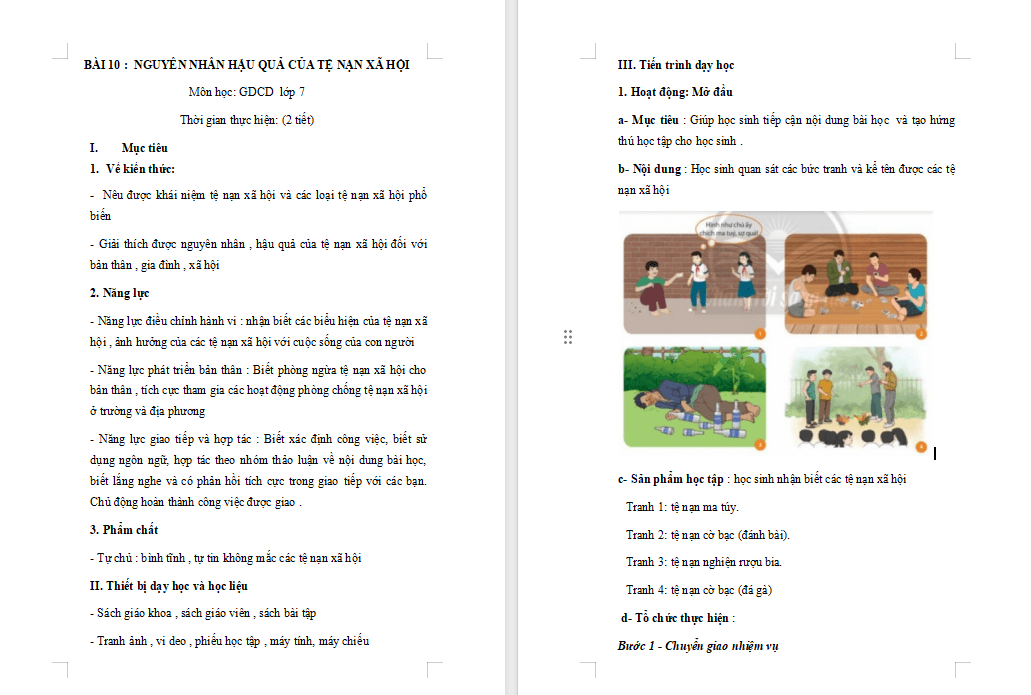 PowerPoint GDCD 7 Bài 10