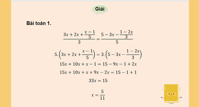 Luyện tập chung trang 37 Toán 8