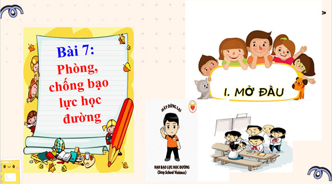  Phòng chống bạo lực học đường