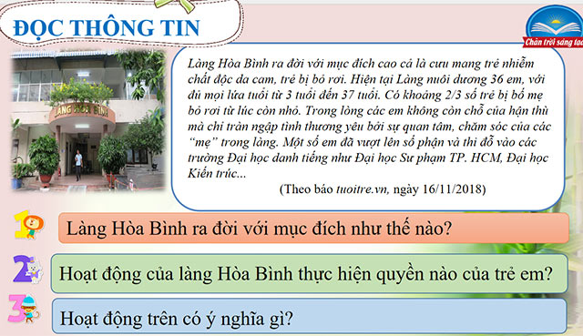 PowerPoint Thực hiện quyền trẻ em