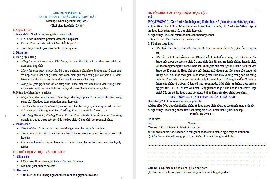 PowerPoint KHTN 7 Bài 4 Cánh diều