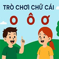 Giáo án: Trò chơi chữ cái o, ô, ơ