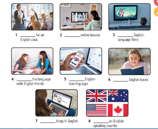 Tiếng Anh lớp 9 Unit 6 6c Vocabulary minh họa 1