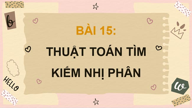 Thuật toán tìm kiếm nhị phân