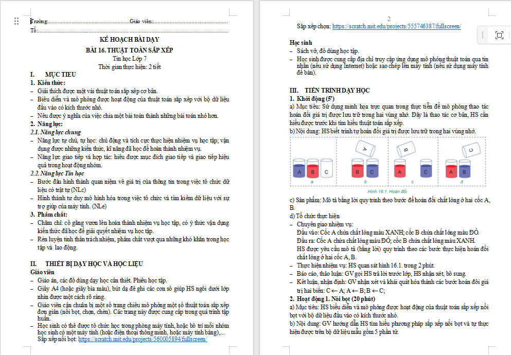 Thuật toán sắp xếp