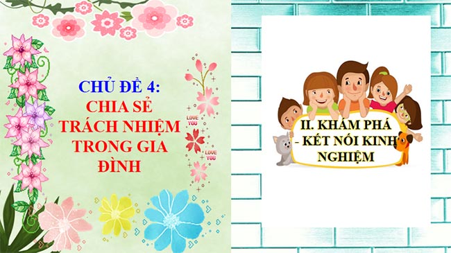 Chia sẻ trách nhiệm trong gia đình