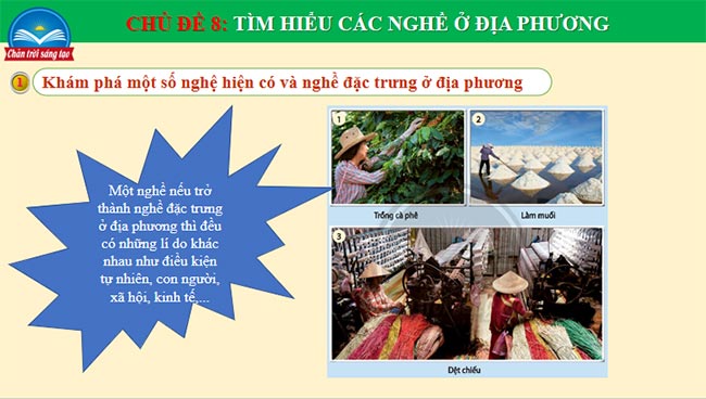 Tìm hiểu các nghề ở địa phương
