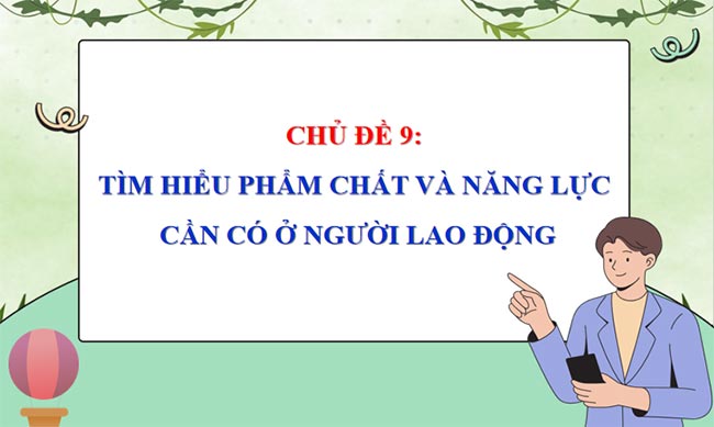 Giáo án PowerPoint Hoạt động trải nghiệm 7 Chủ đề 9