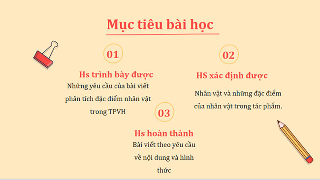 Viết bài văn phân tích đặc điểm nhân vật
