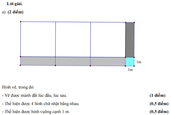 Đáp án đề thi vào lớp 6 môn Toán Trần Đại Nghĩa 2023