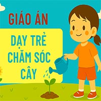 Giáo án: Dạy trẻ chăm sóc cây xanh