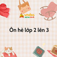 Đề ĐGNL hè lớp 2 lên lớp 3 môn Tiếng Việt