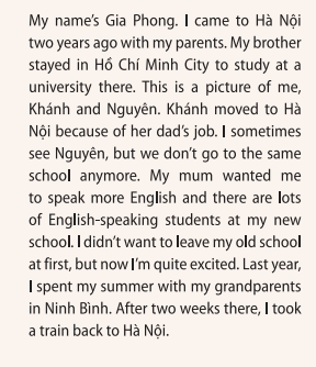 Tiếng Anh 9 English Discovery Unit 0 0.3 Hi, I’m Phong! minh họa 2