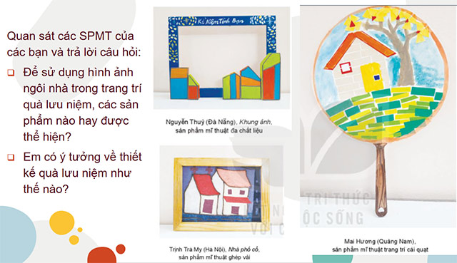 PowerPoint Mĩ thuật 6 Thiết kế quà lưu niệm