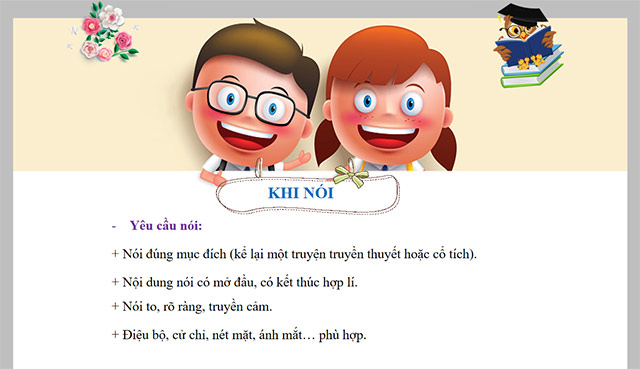 PowerPoint Ngữ văn 6 Bài 1: Kể lại một truyện truyền thuyết hoặc cổ tích