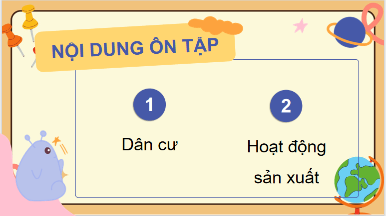 Bài 24: Dân cư và hoạt động sản xuất ở vùng Nam Bộ