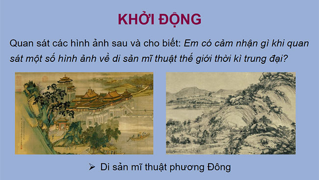 Mĩ thuật tạo hình thời kì trung đại