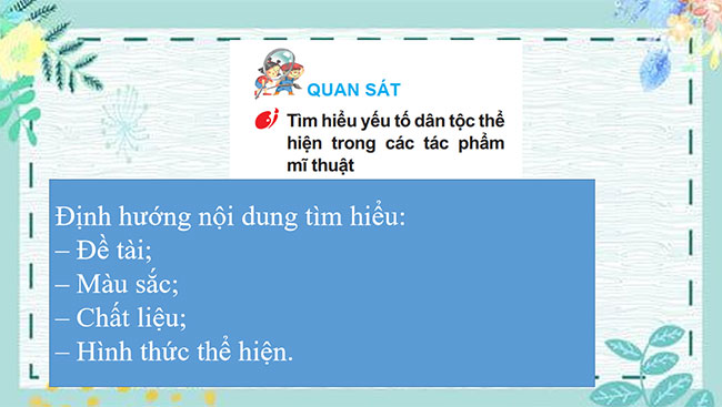 Yếu tố dân tộc trong tranh của một số họa sĩ