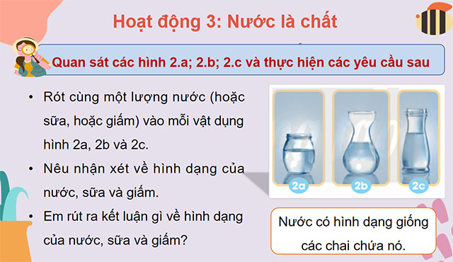 PowerPoint Khoa học 4 Một số tính chất và vai trò của nước