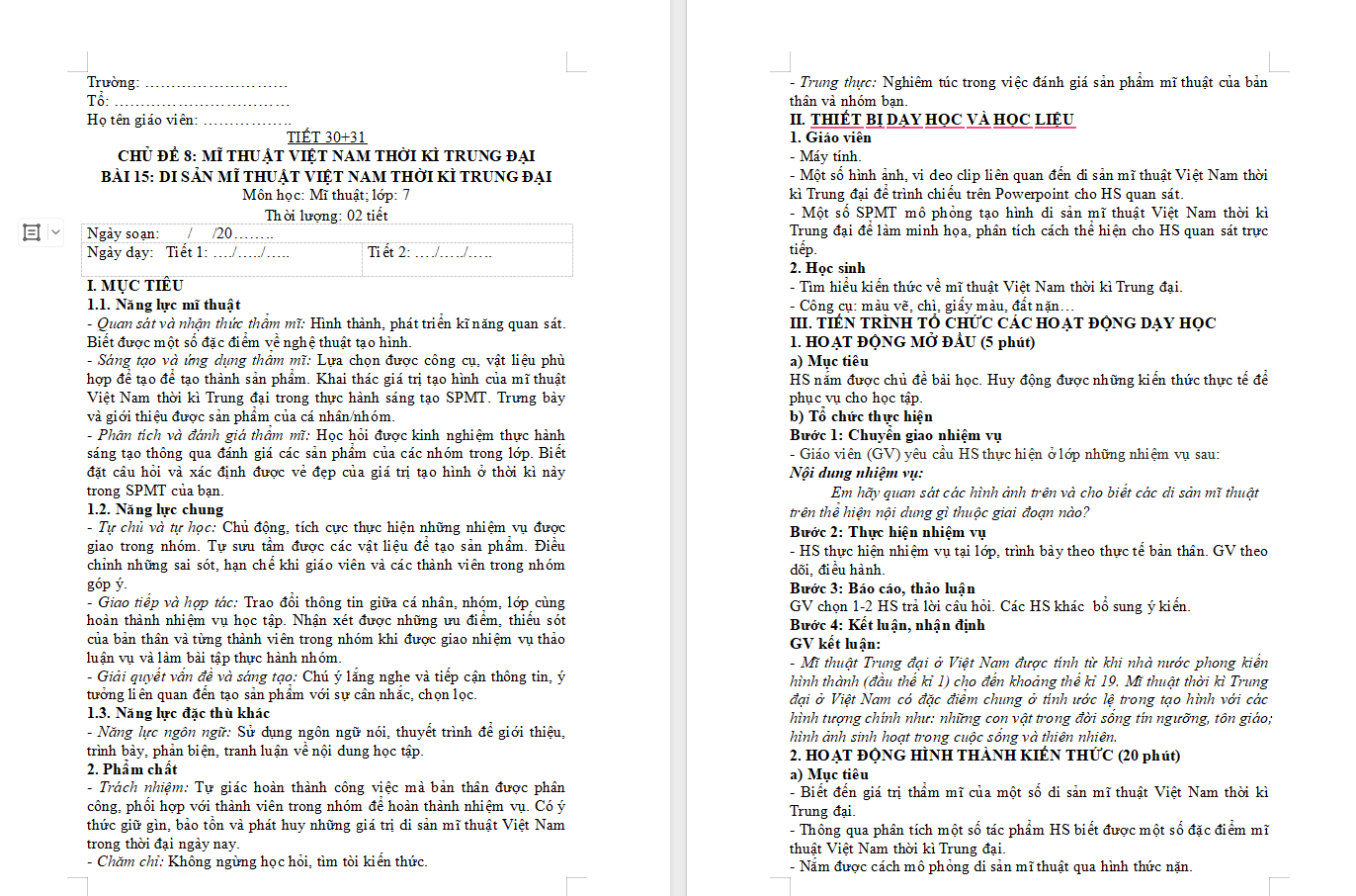 Di sản mĩ thuật Việt Nam thời kì trung đại