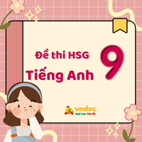 Đề thi học sinh giỏi tỉnh môn Tiếng Anh 9 Sở GD&ĐT Ninh Bình