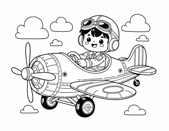 tranh to mau may bay 7*710920