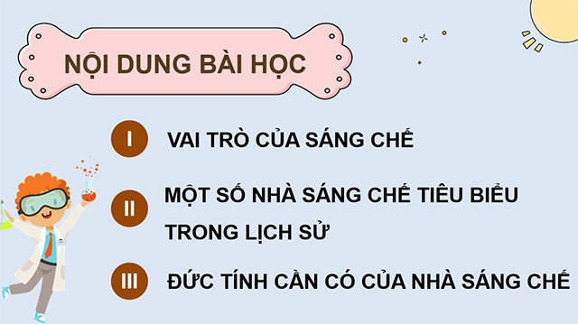 PowerPoint Công nghệ 5 Nhà sáng chế