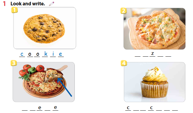Workbook Tiếng Anh 4 Wonderful world unit 4 lesson 2