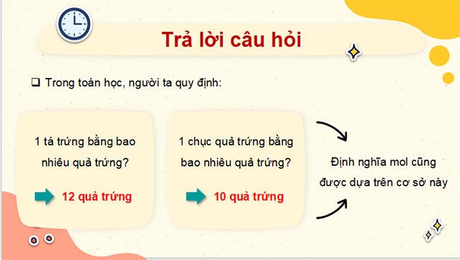 Mol và tỉ khối của chất khí