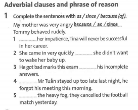 Friends Plus 9 Workbook giải Language Focus Practice Unit 3 minh họa 1