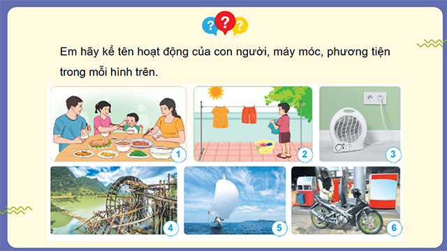 PowerPoint Khoa học 5 Năng lượng và năng lượng chất đốt