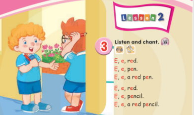 Tiếng Anh lớp 1 Global Success Unit 6 Lesson 2 minh họa 1