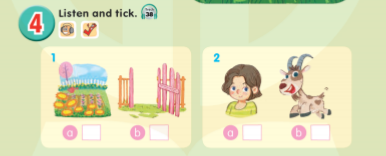 Tiếng Anh lớp 1 Global Success Unit 7 Lesson 2