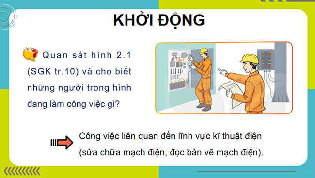 Ngành nghề trong lĩnh vực kĩ thuật điện