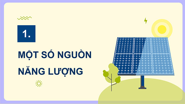 PowerPoint Khoa học 5 Năng lượng và vai trò của năng lượng