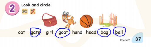 Tiếng Anh lớp 1 Global Success Review 2 minh họa 3