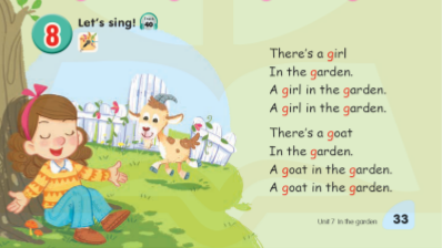 Tiếng Anh lớp 1 Global Success Unit 7 Lesson 3