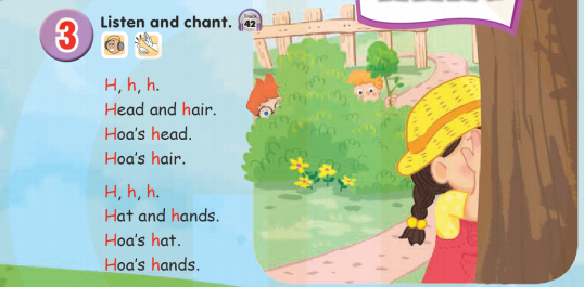 Tiếng Anh lớp 1 Global Success Unit 8 Lesson 2 minh họa 1